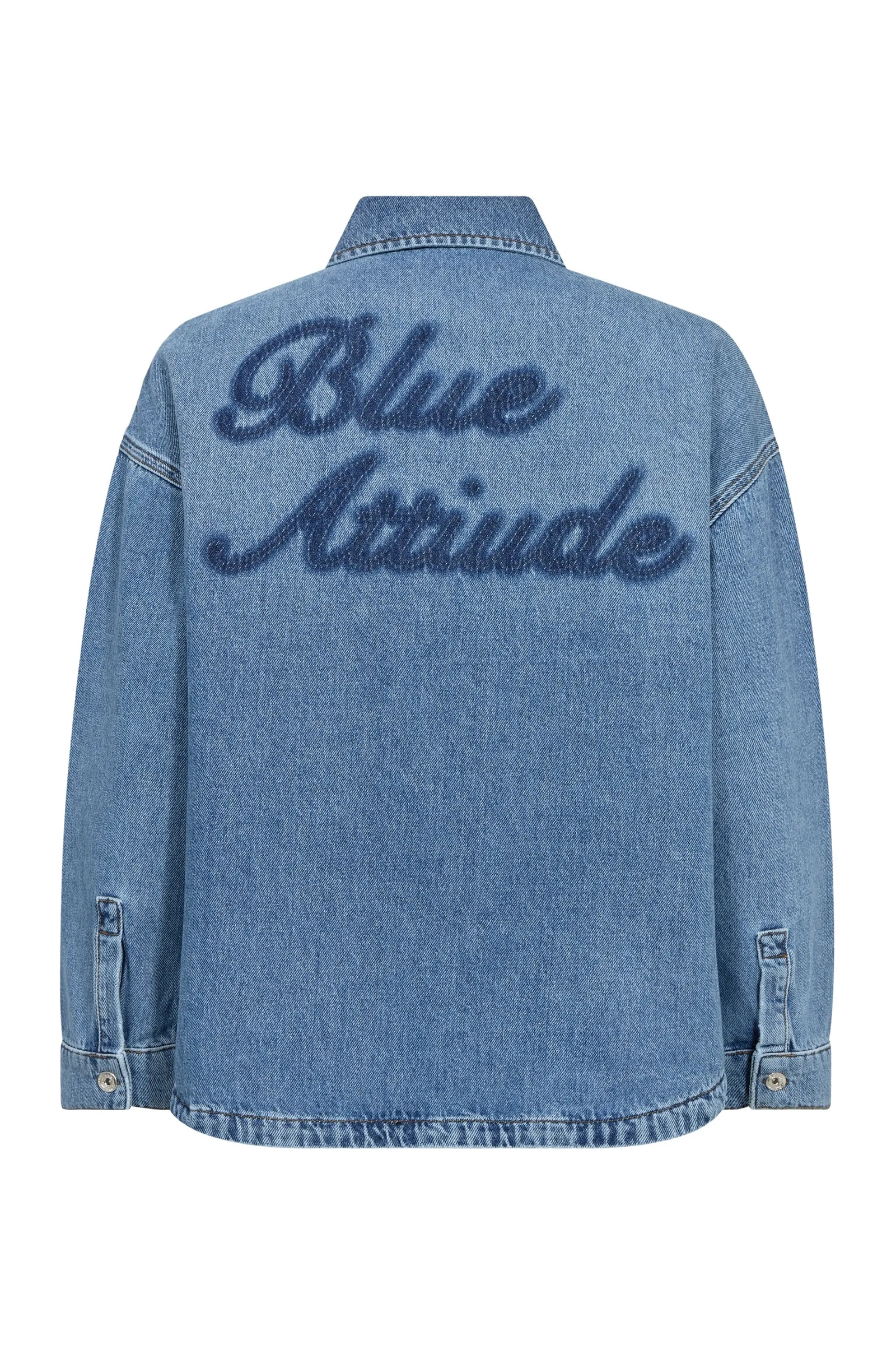Dames jas blauw