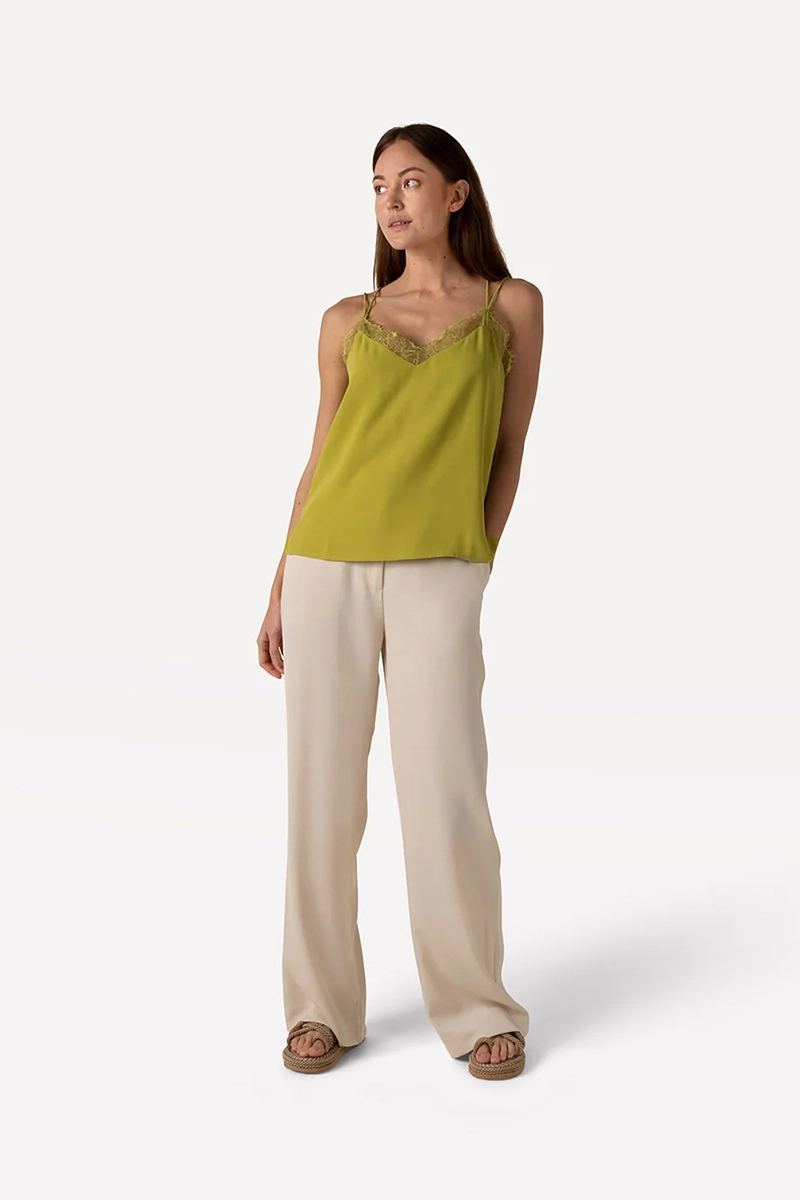 Dames top groen