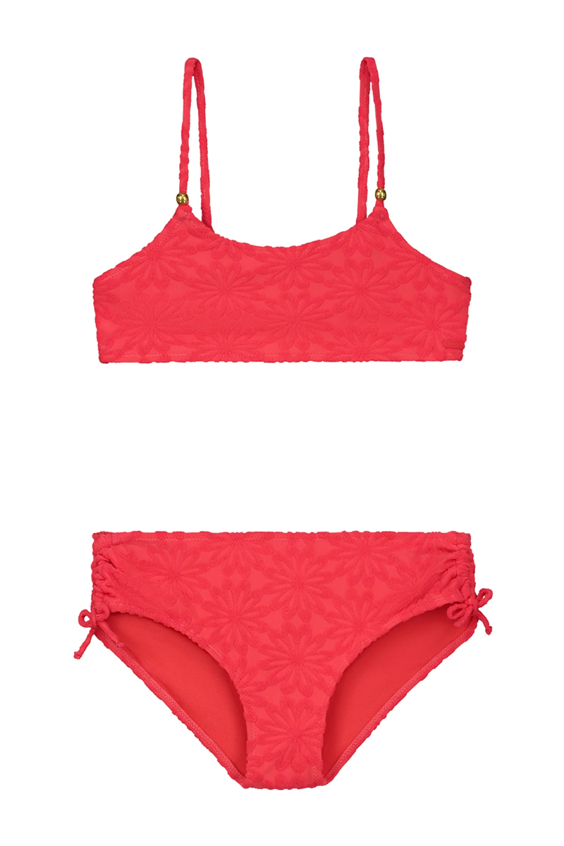 Bad/beach meisjes bikini rood