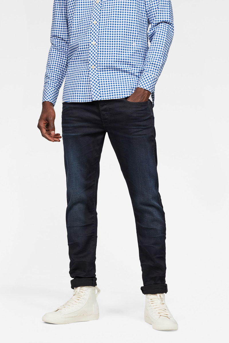 Heren jeans blauw