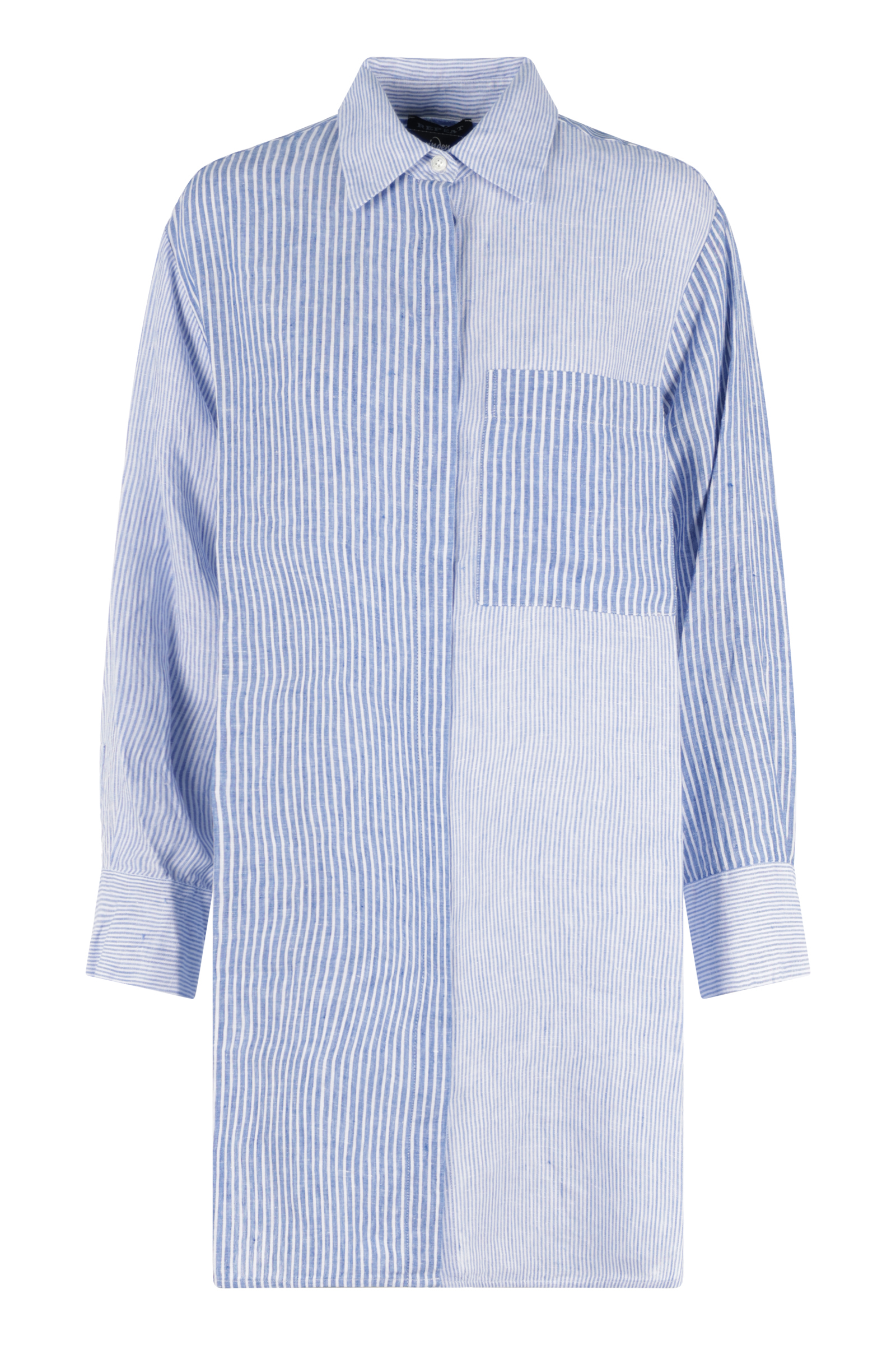 Dames jurk blauw