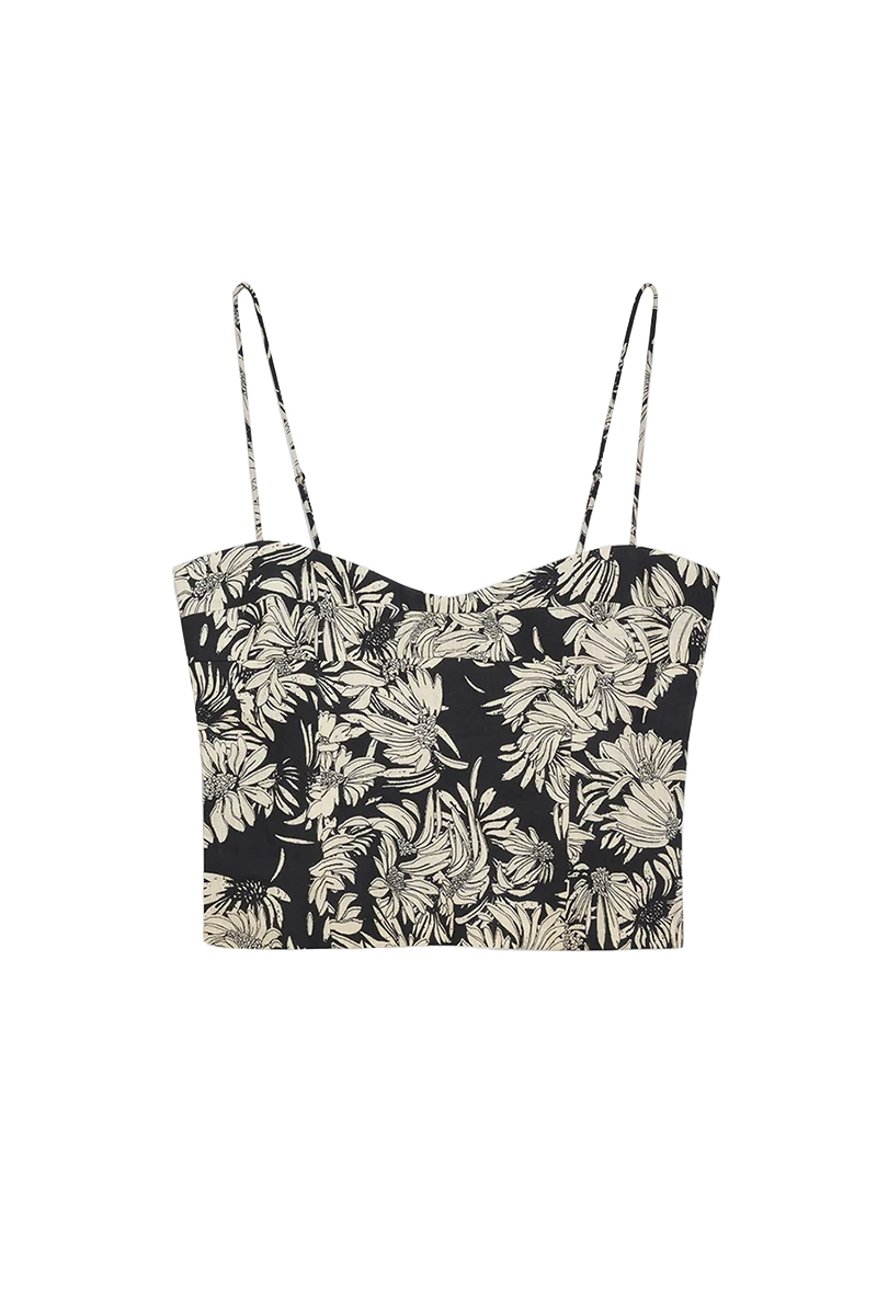 Dames top zwart