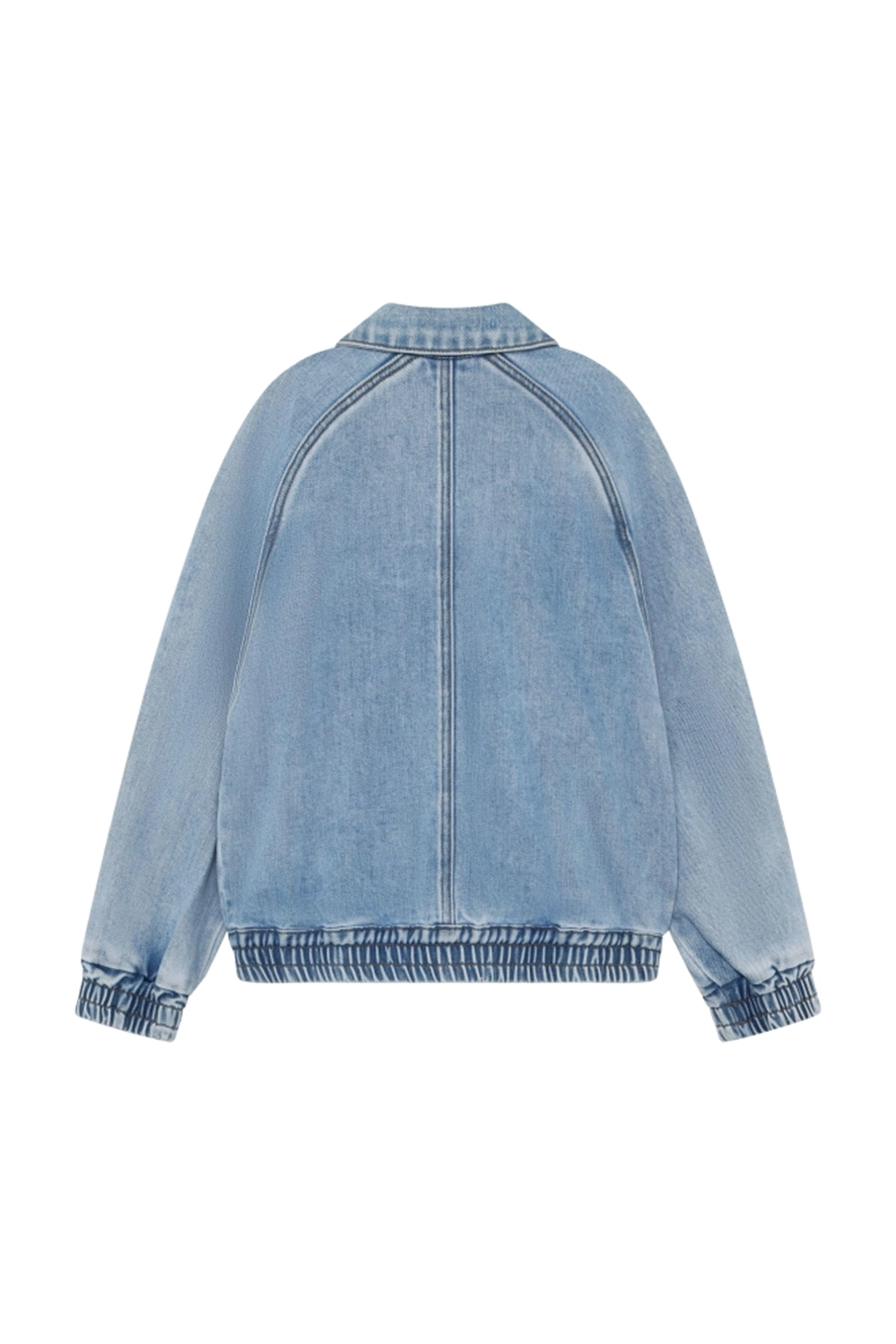 Meisjes jeans jack blauw