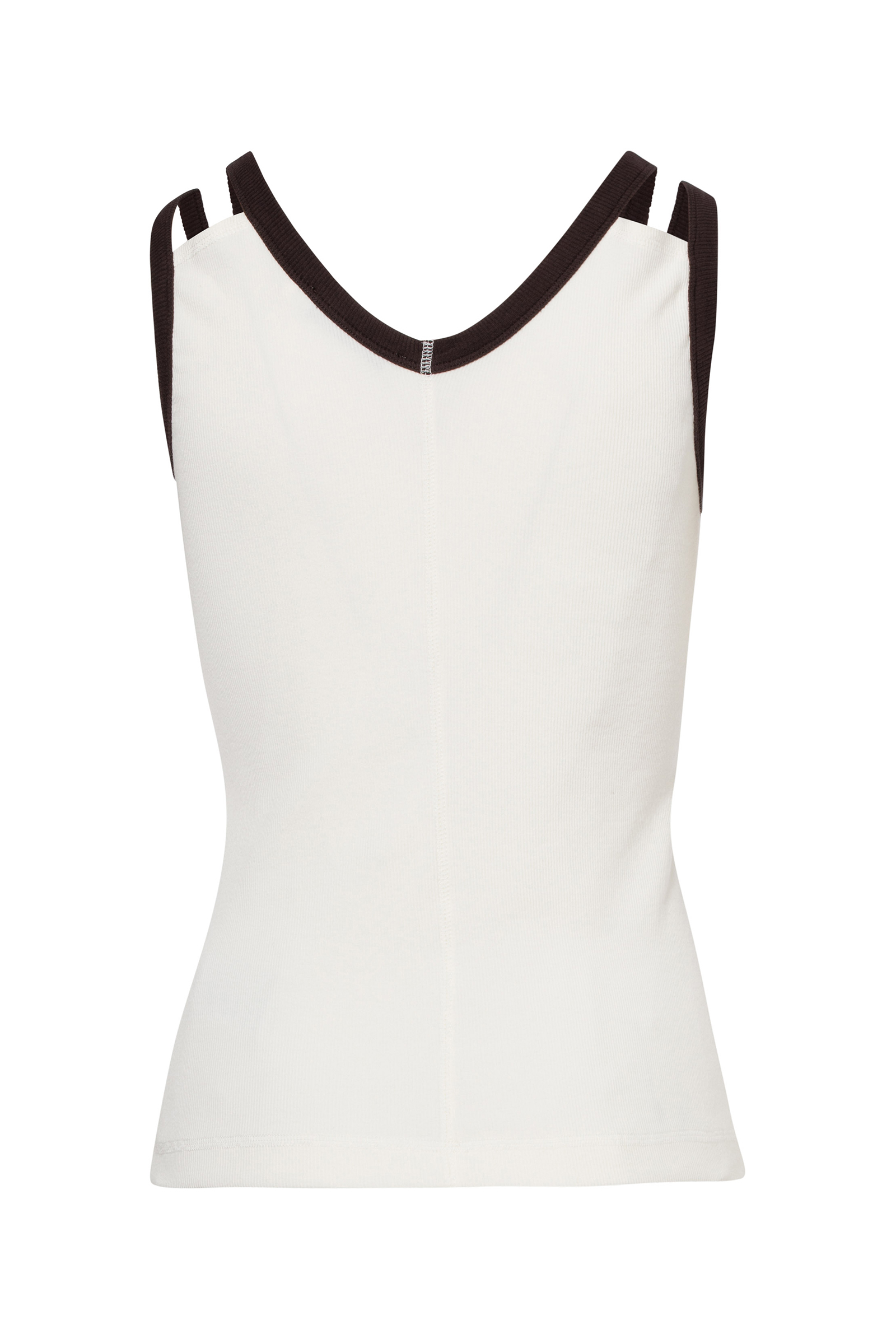 Dames top ecru