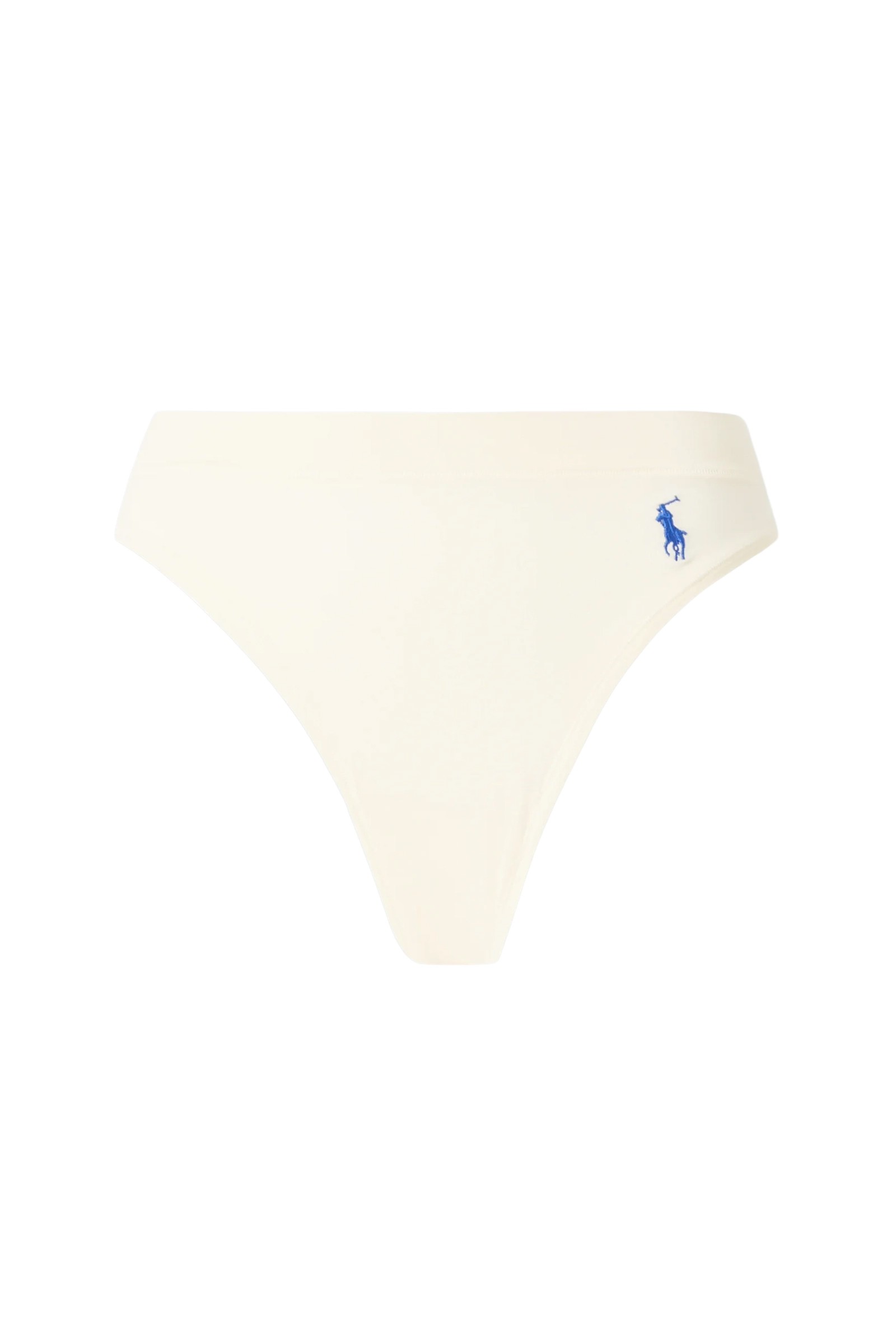 Lingerie dames string geel