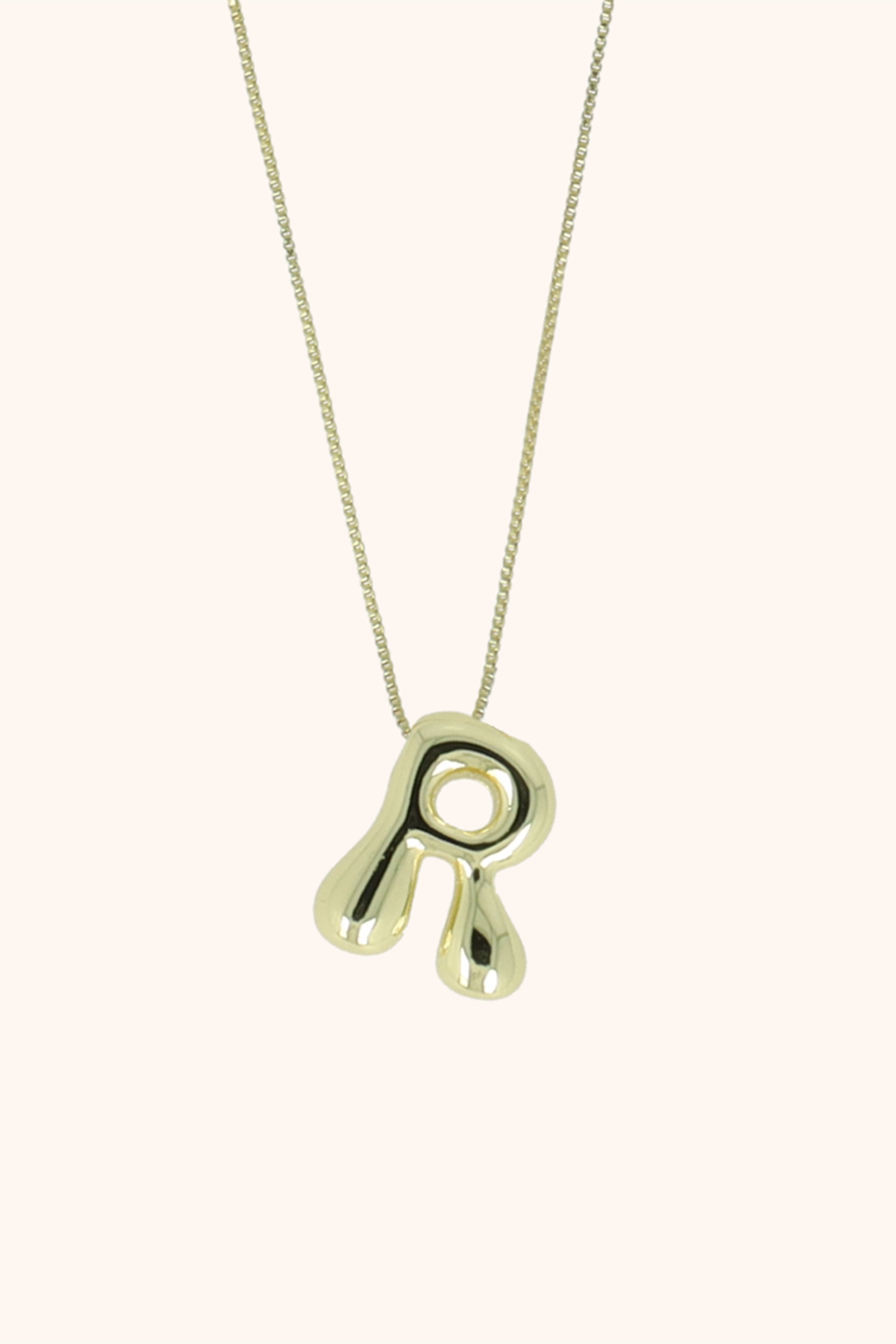 Lott Gioielli Cartoon Letter R Goud-1 2