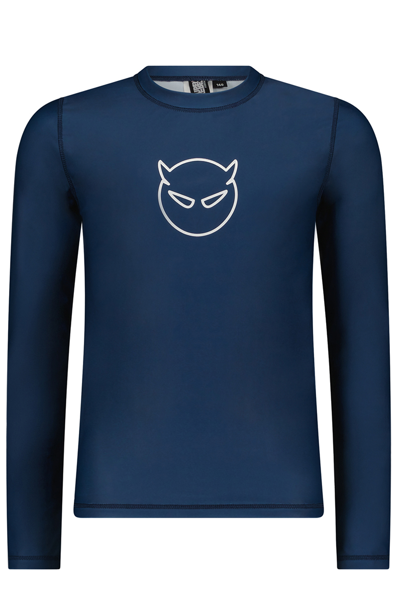 Bad/beach jongens shirt blauw