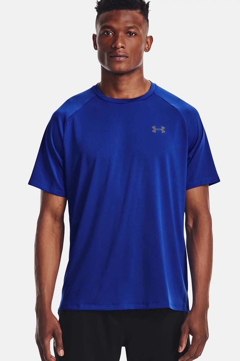 Voetbal heren t-shirt km blauw