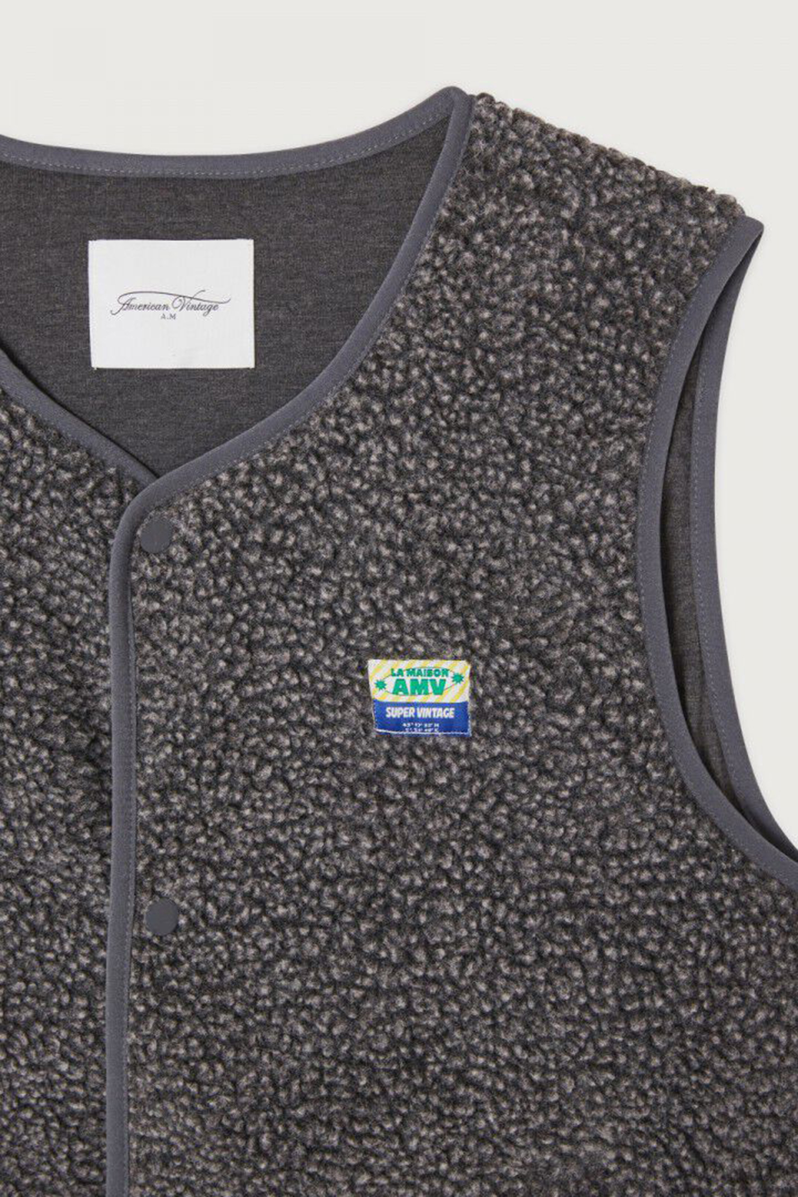 Heren bodywarmer grijs