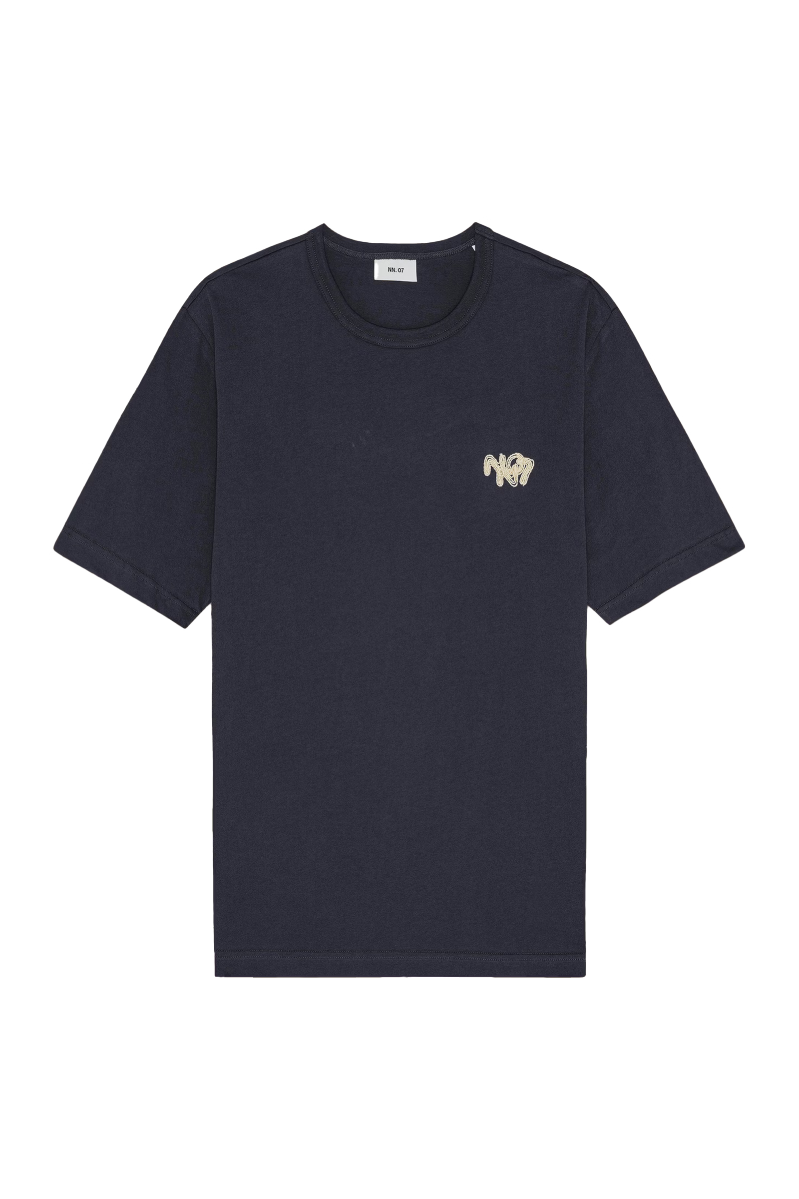 Heren t-shirt kortemouw blauw