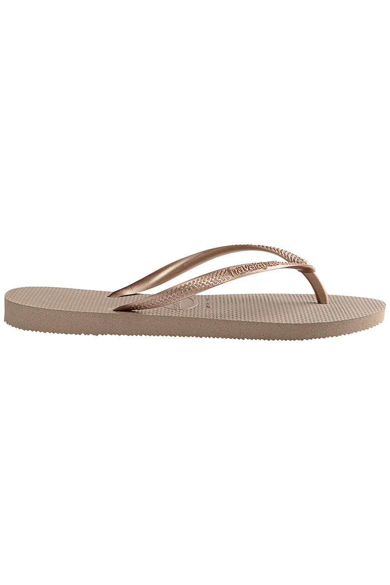 Bad /beach slipper dames goud