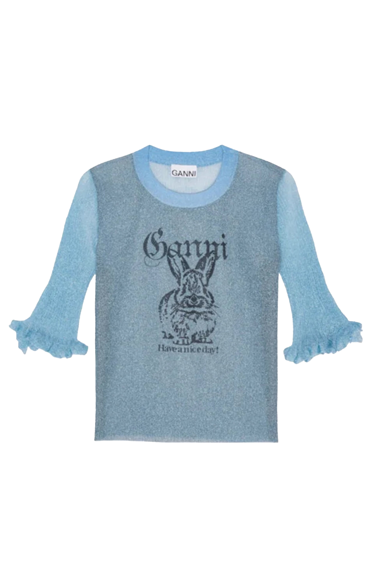 Dames top blauw