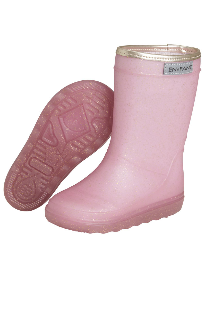 EN FANT Rain boots glitter Rose-1 3