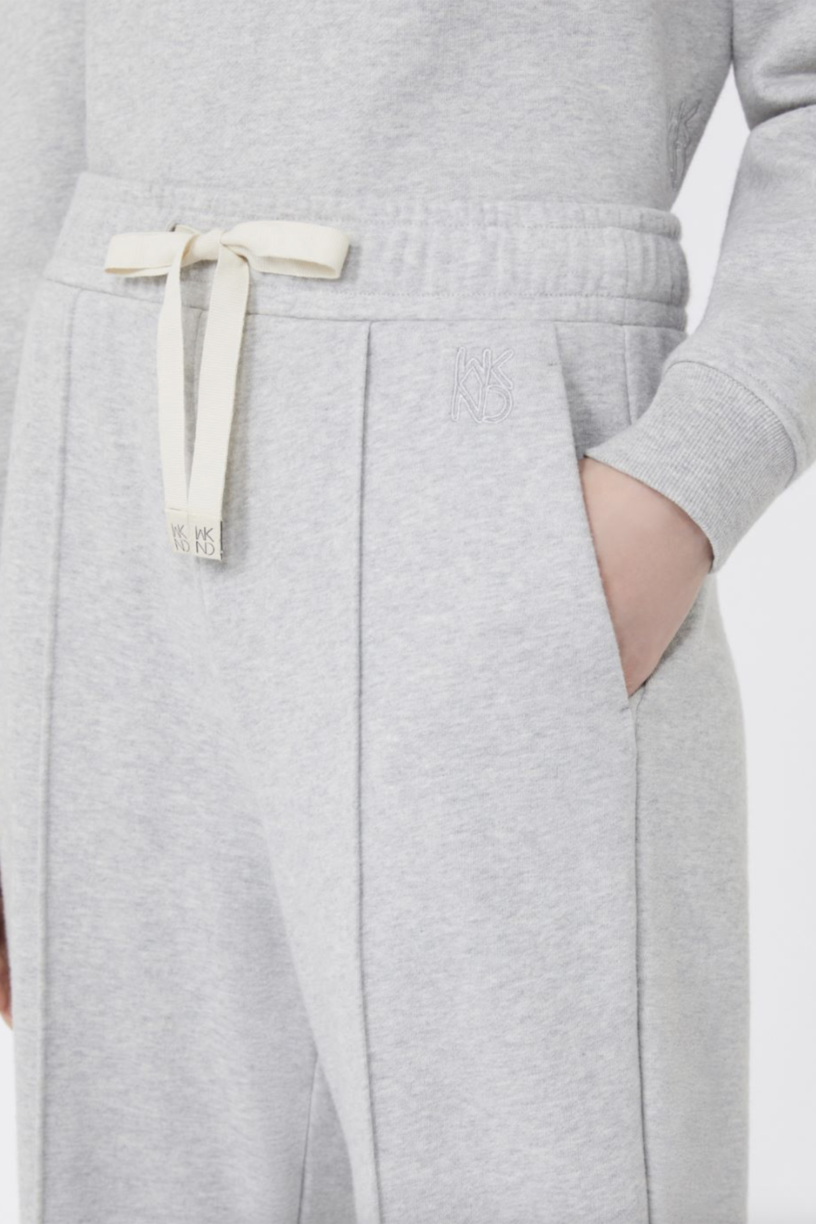 Dames broek grijs