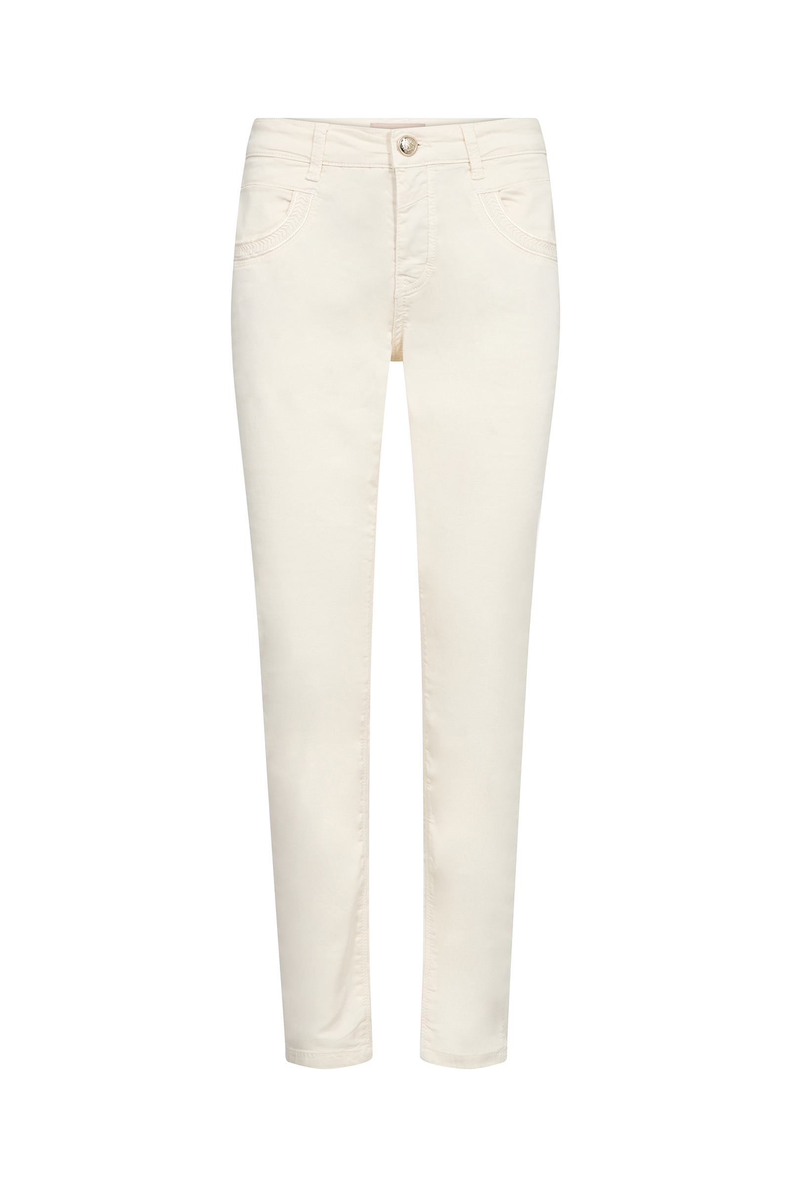 Dames broek ecru
