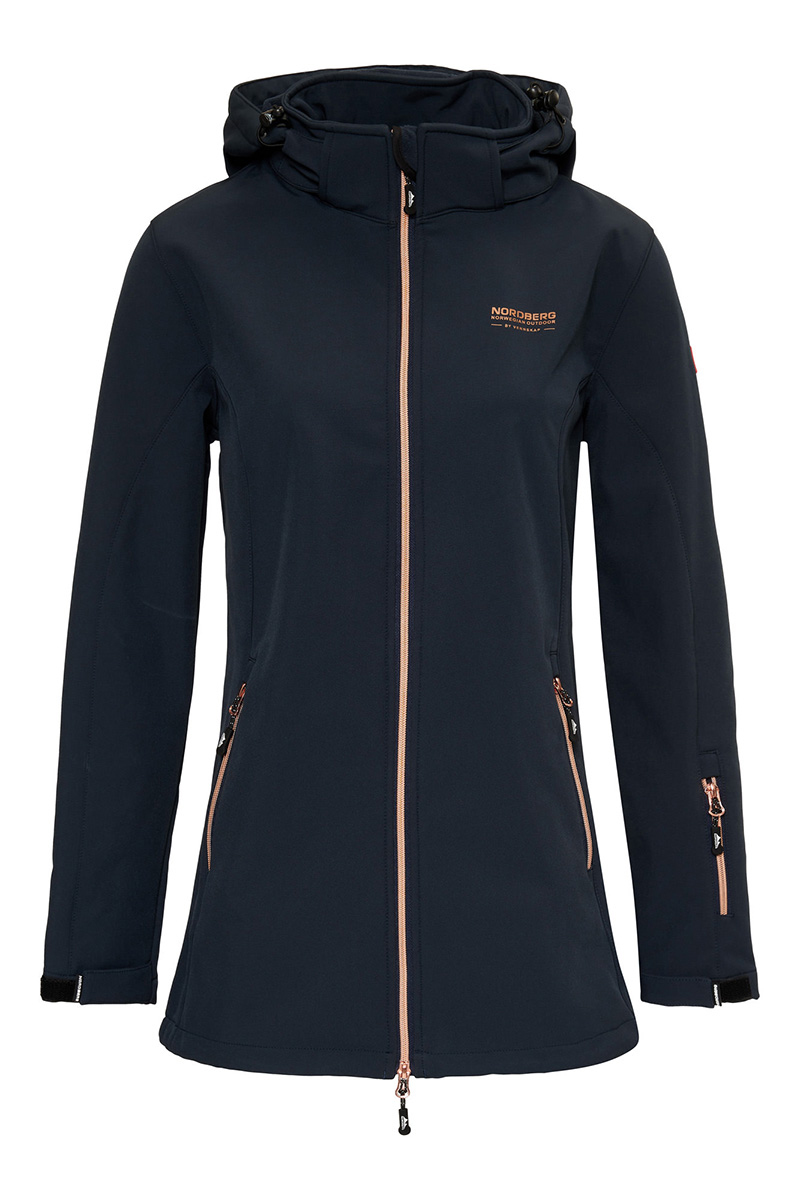 Nordberg IRENE LADIES SOFTSHELL Blauw-1 1