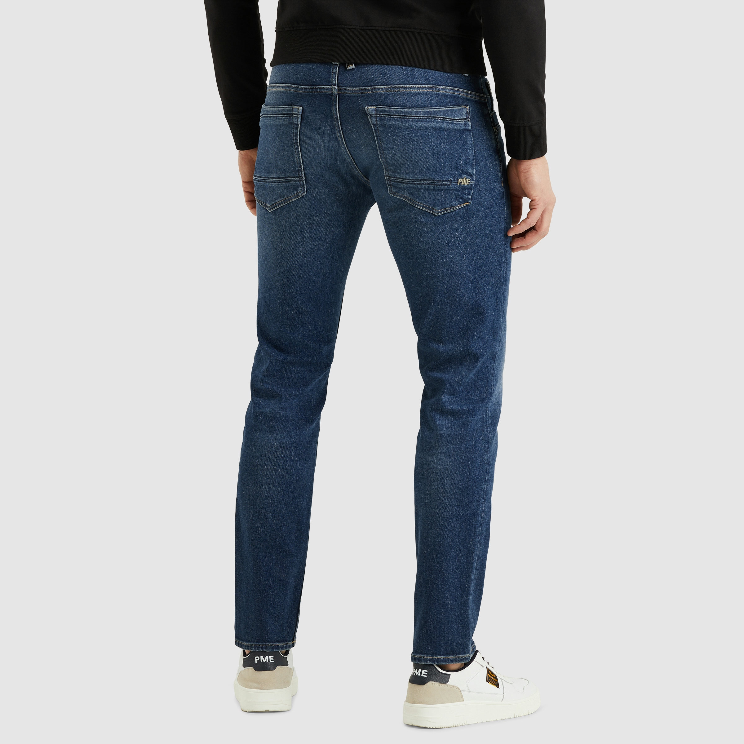 Heren pantalon blauw