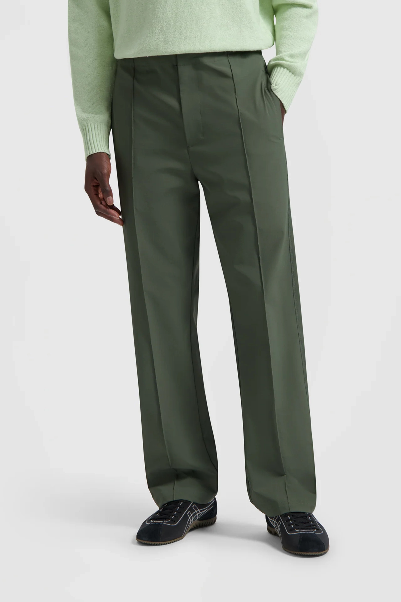 Heren pantalon groen