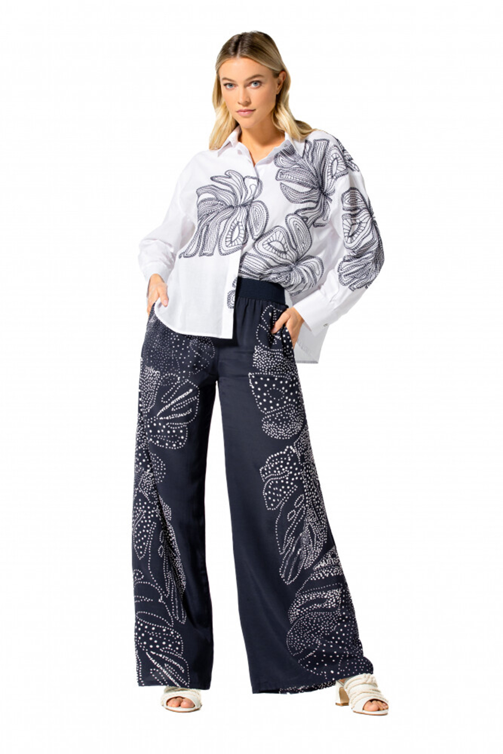 Dames blouse lange mouw diversen