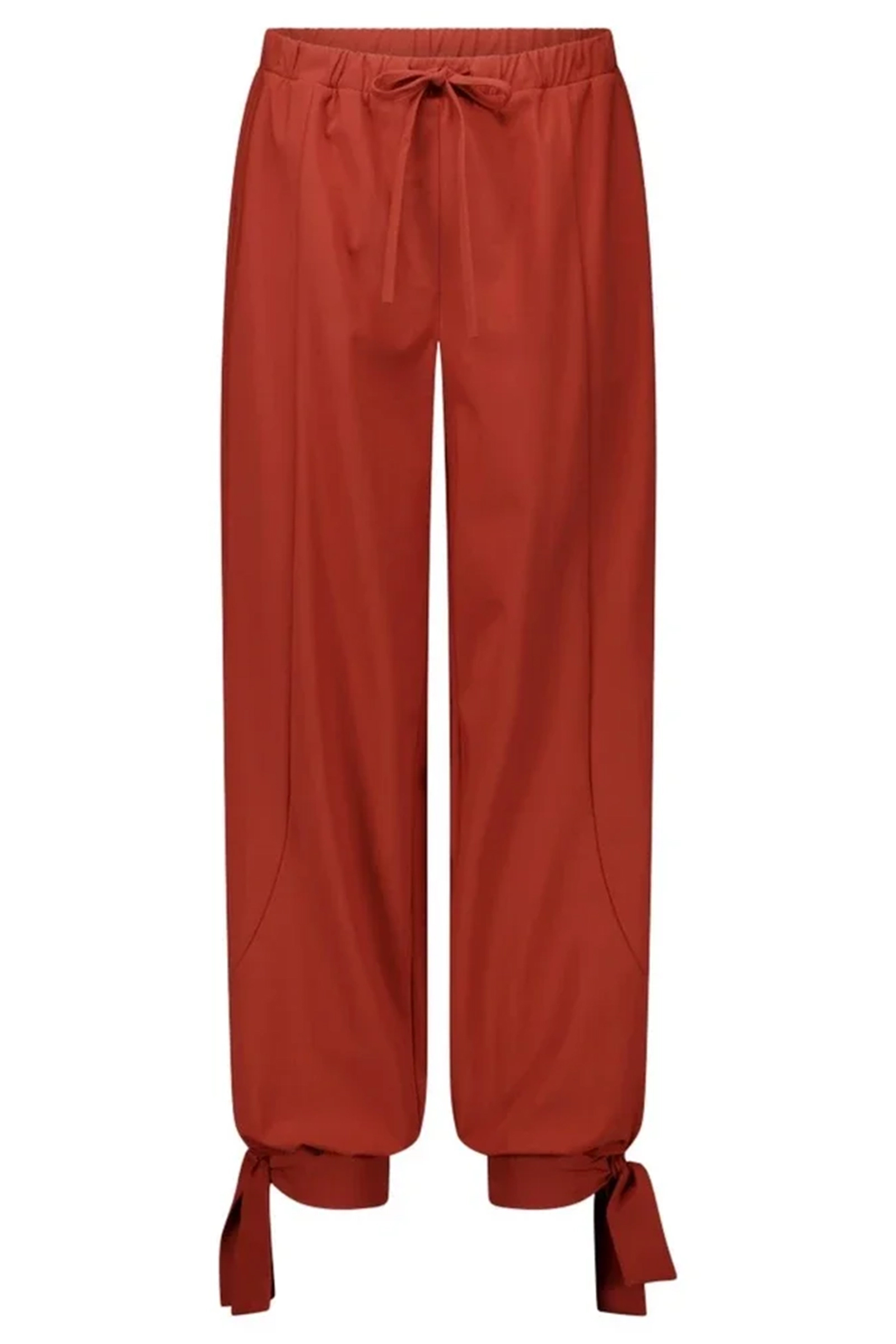 Dames broek oranje