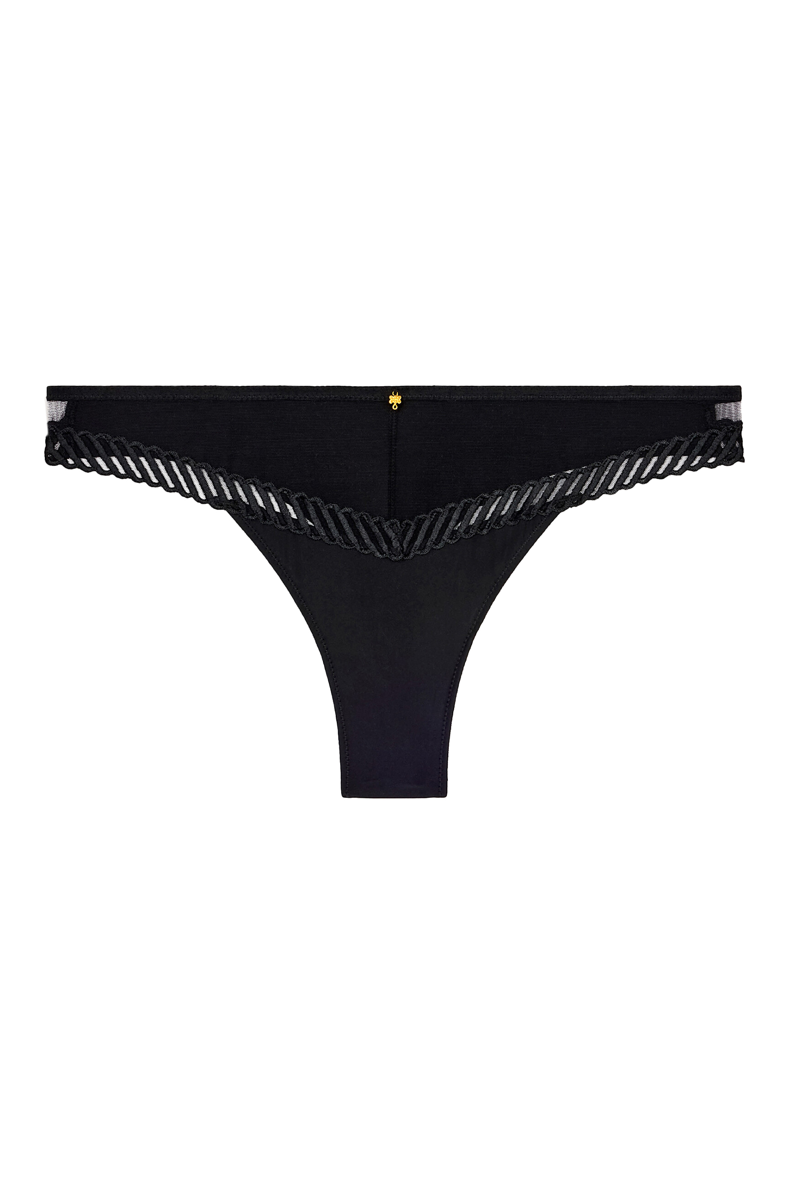 Lingerie dames string zwart