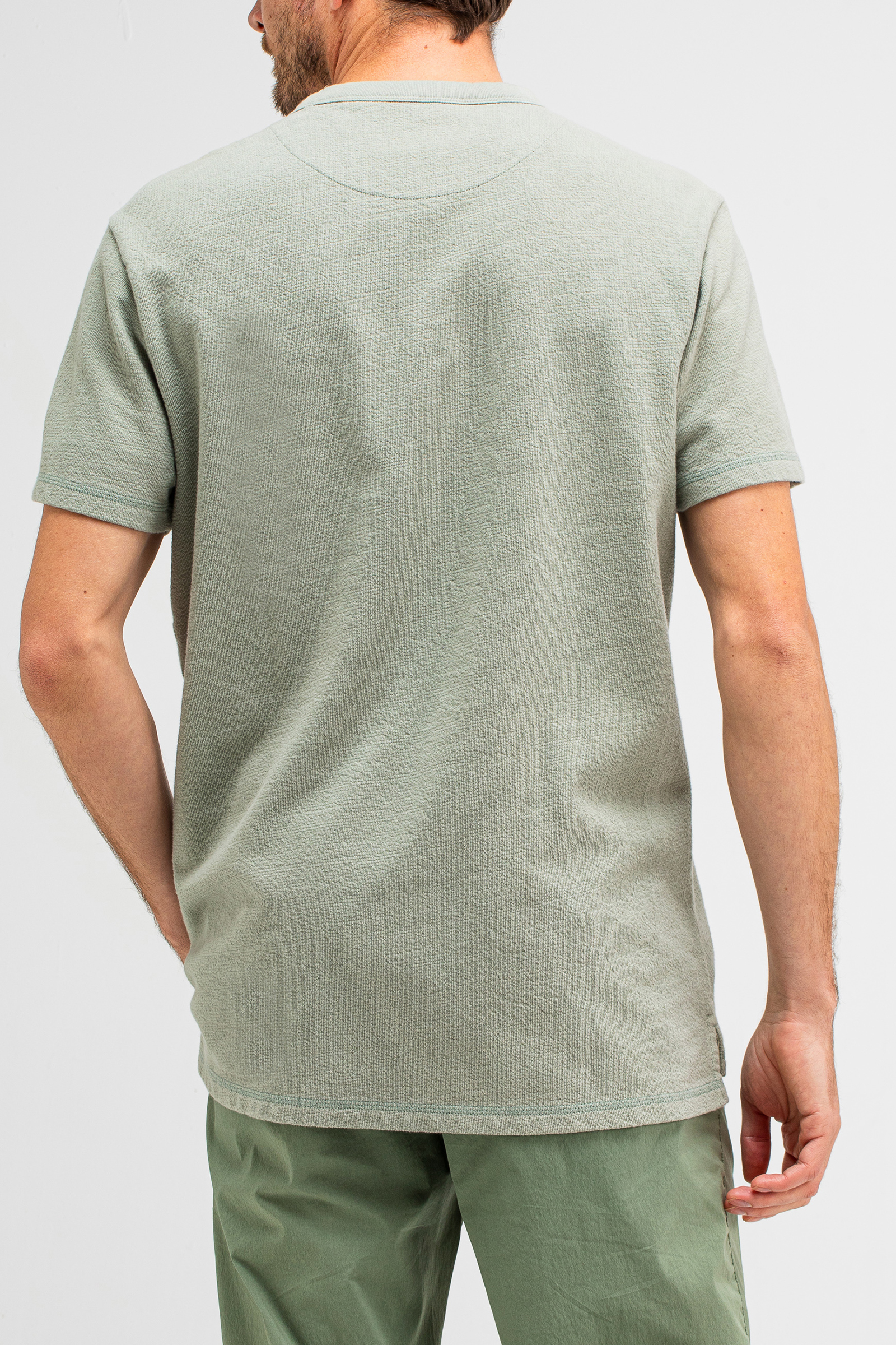 Butcher of Blue Adrien Loose Pkt Tee Groen-1 3