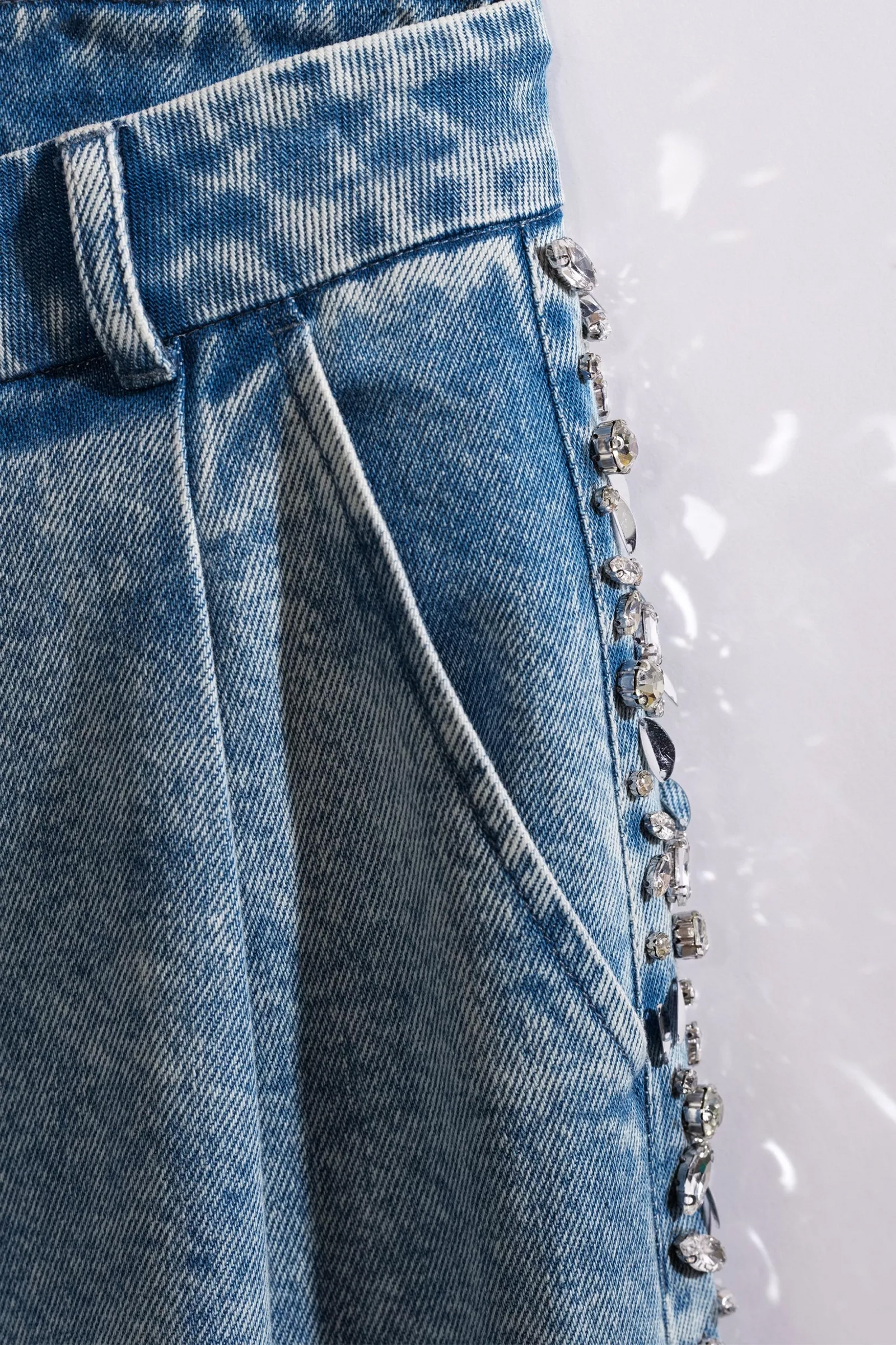 Dames jeans blauw