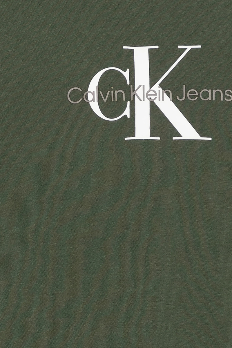 Calvin Klein chest monogram ls Groen-1 2