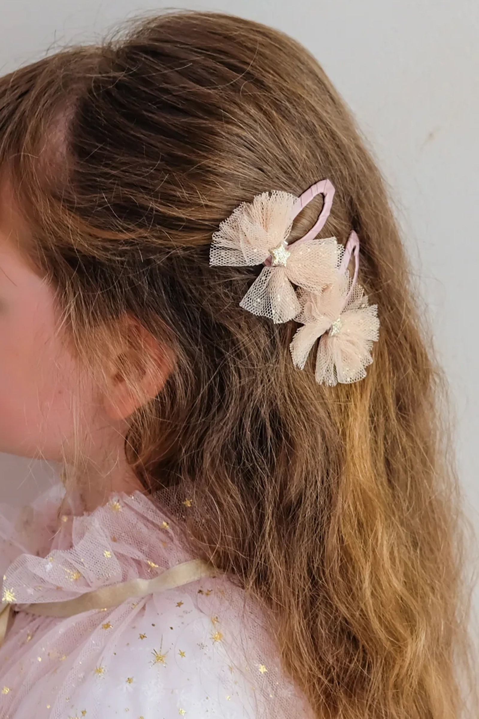 Meisjes haaraccessoires bruin