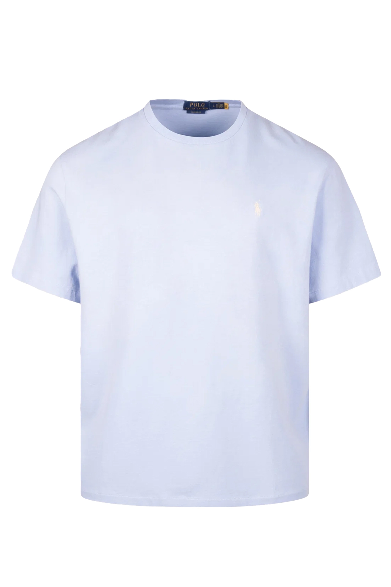 Heren t-shirt kortemouw blauw