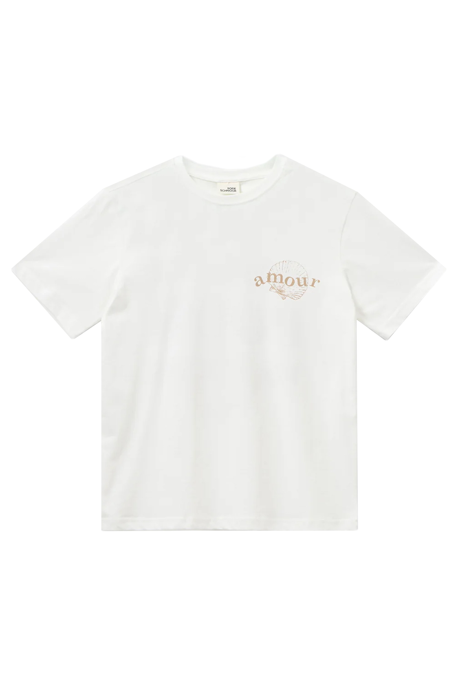 Meisjes t-shirt korte mouw wit