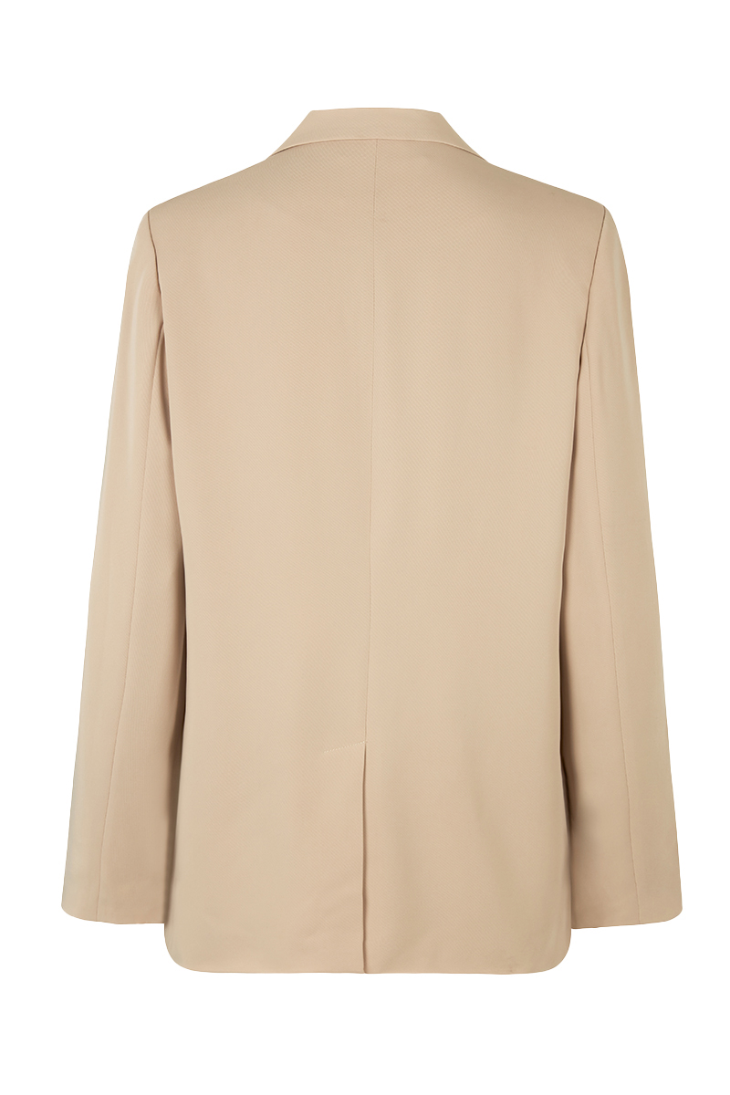 Dames blazer bruin