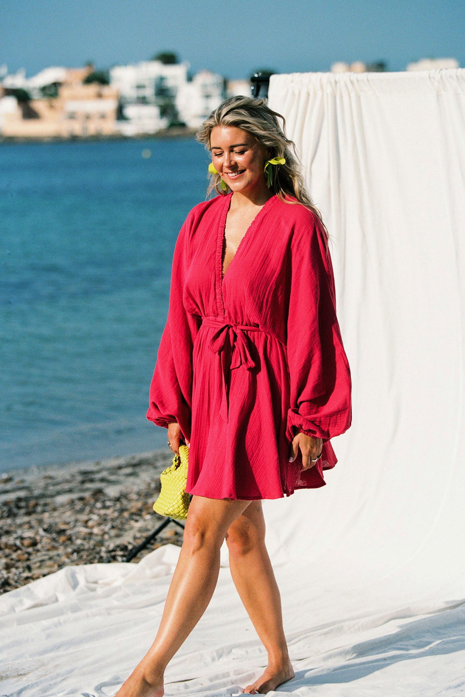 Bolina Island Les dress Rose-1 3