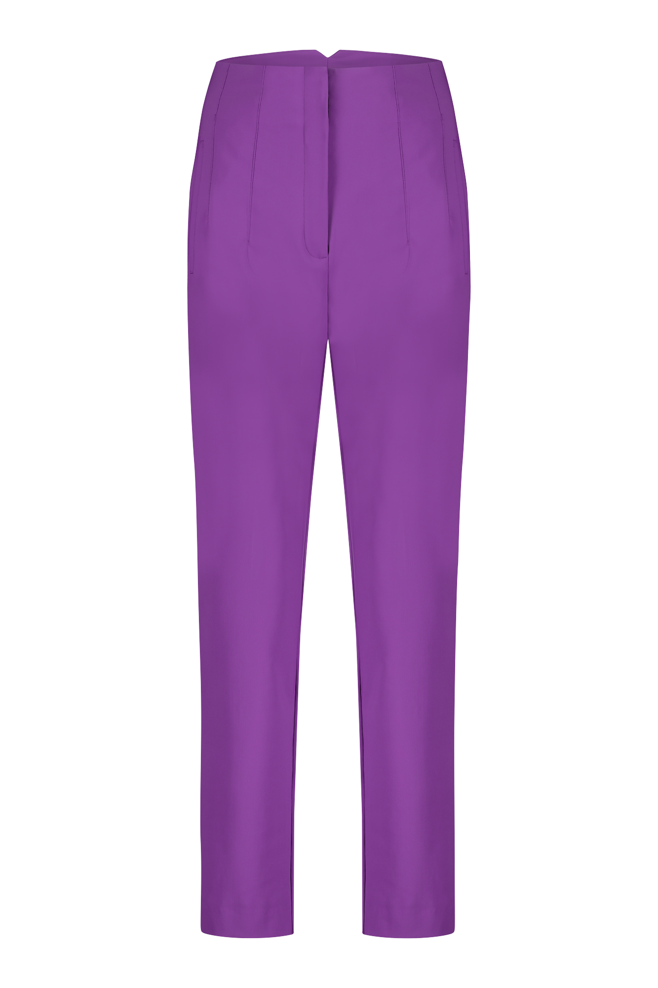 Dames broek paars