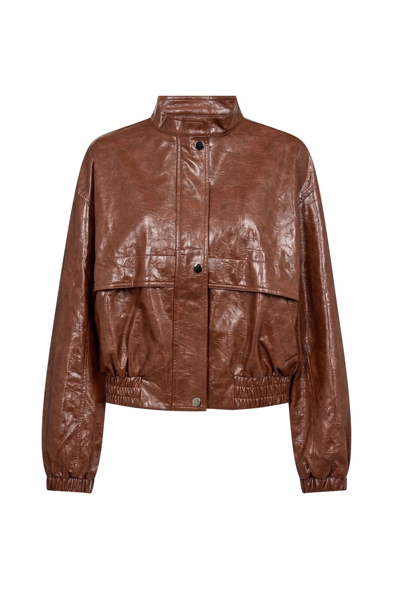 Dames blazer bruin