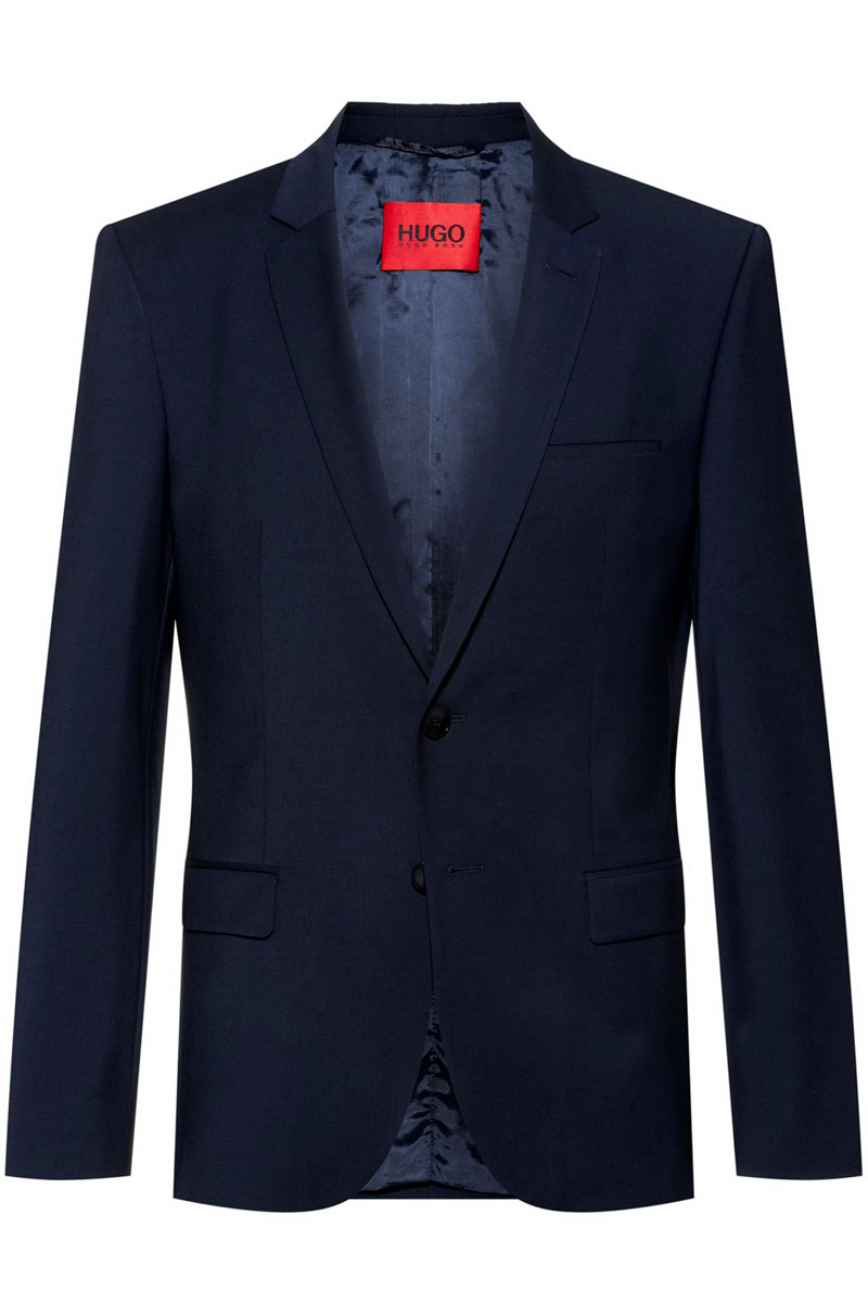 Heren colbert blauw