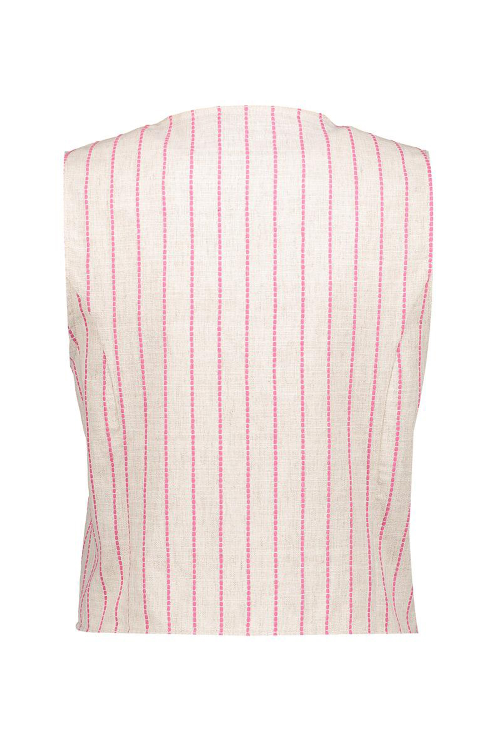 Geisha Gilet Ecru-1 2