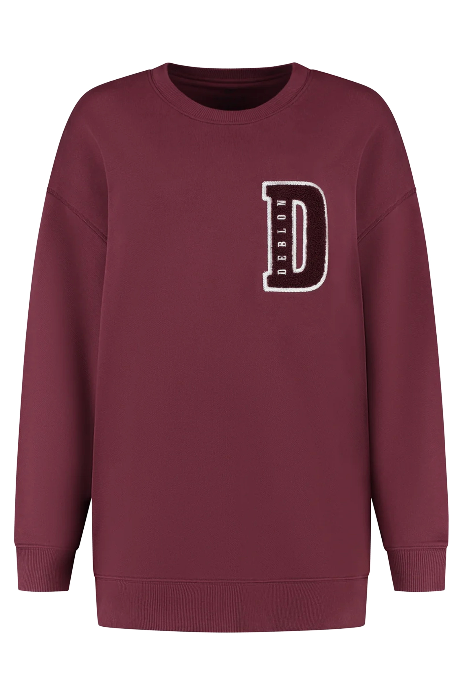 Casual dames sweater rood