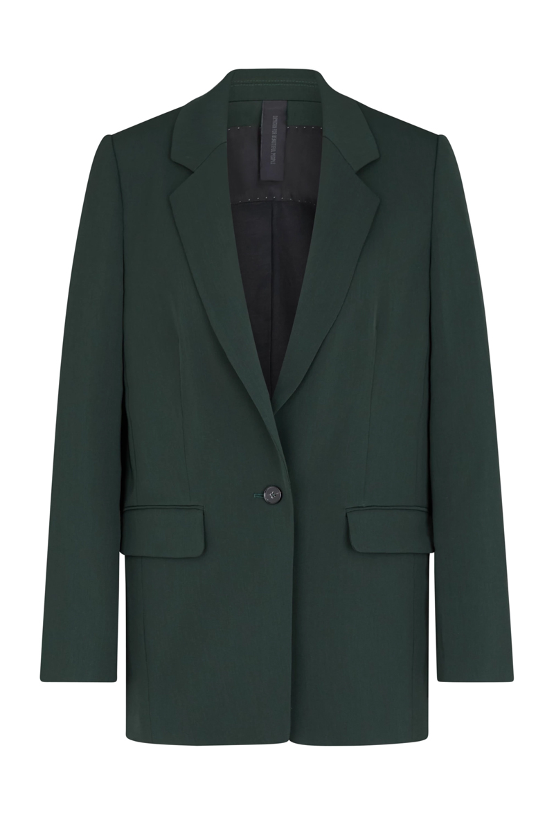 Dames blazer groen