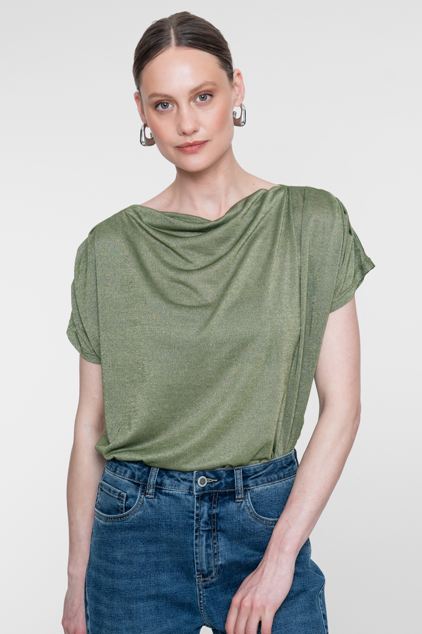 Dames top groen