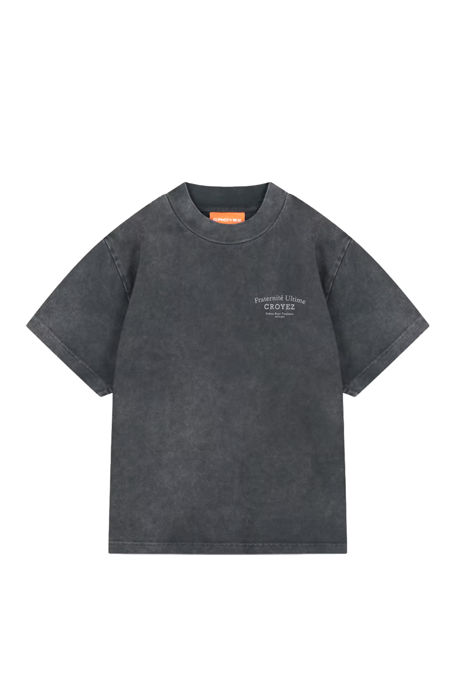 Jongens t-shirt korte mouw grijs