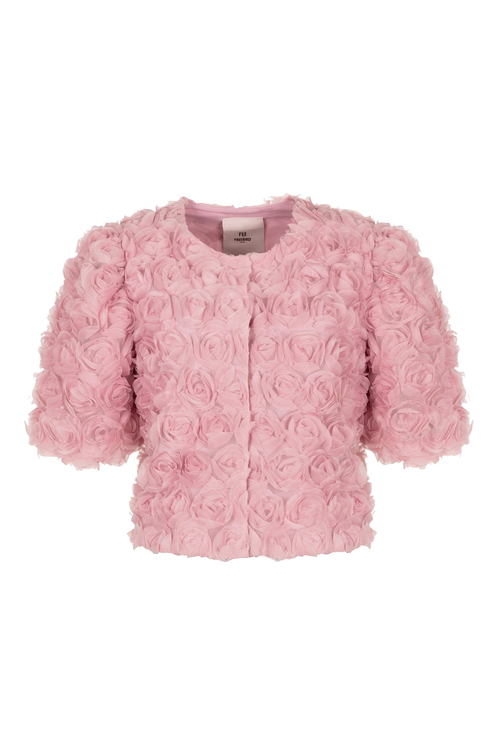 Dames blazer rose