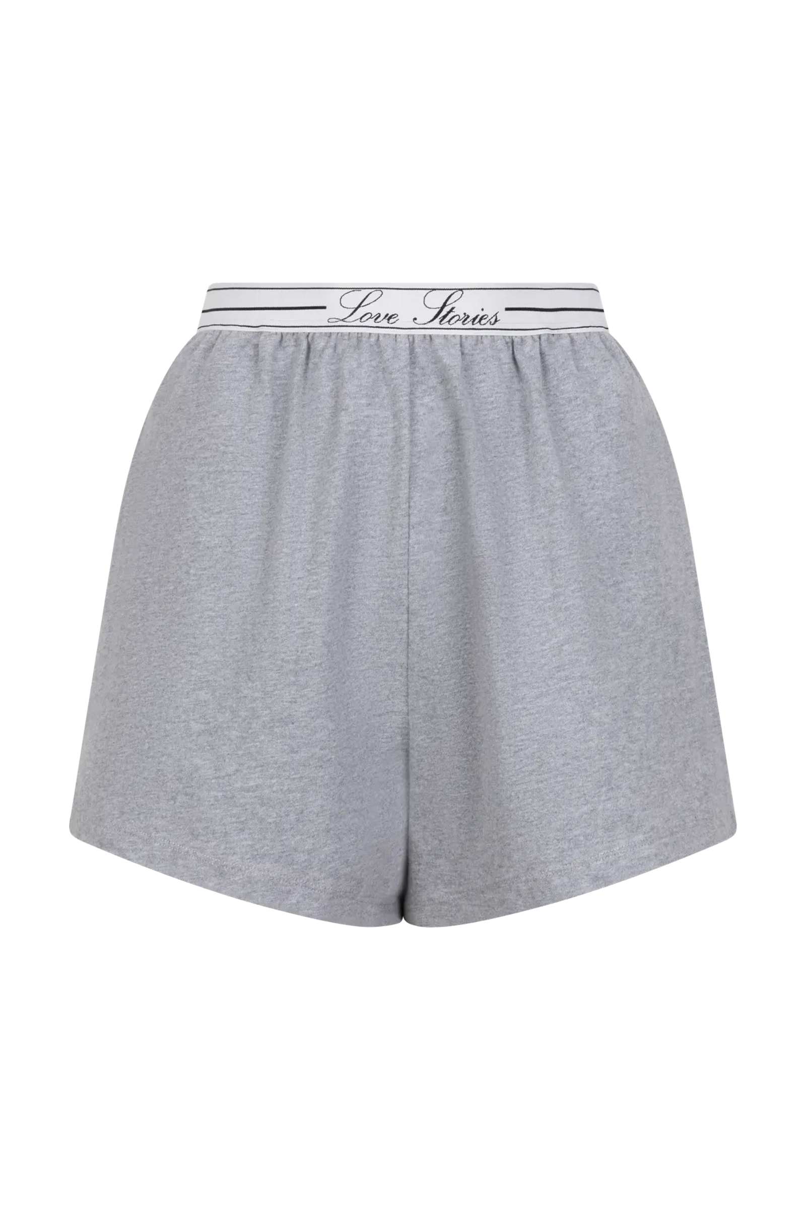 Dames short grijs