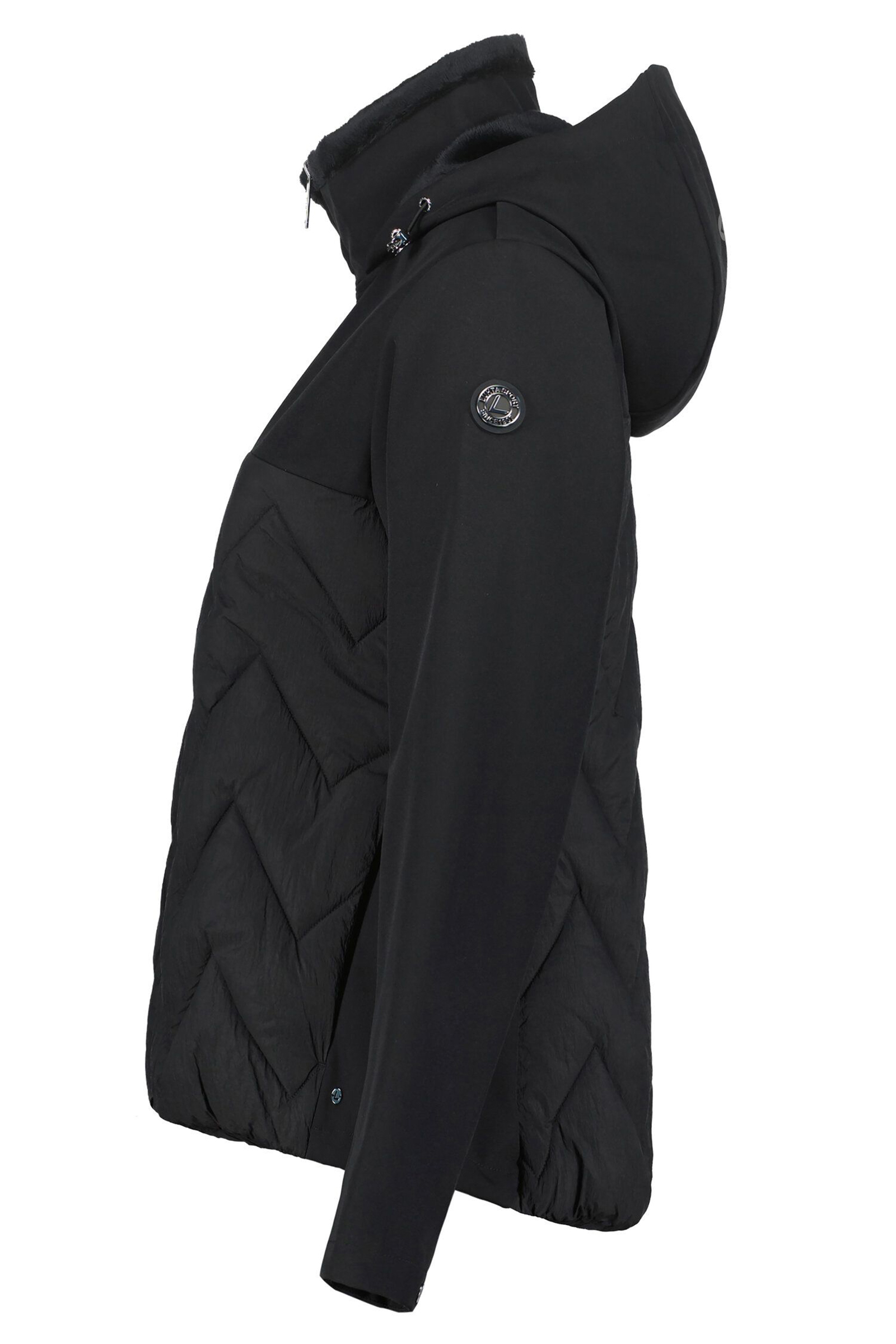 Casual dames softshell casual zwart