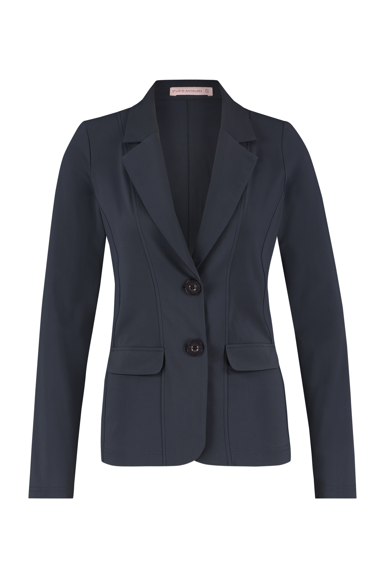 Dames blazer grijs
