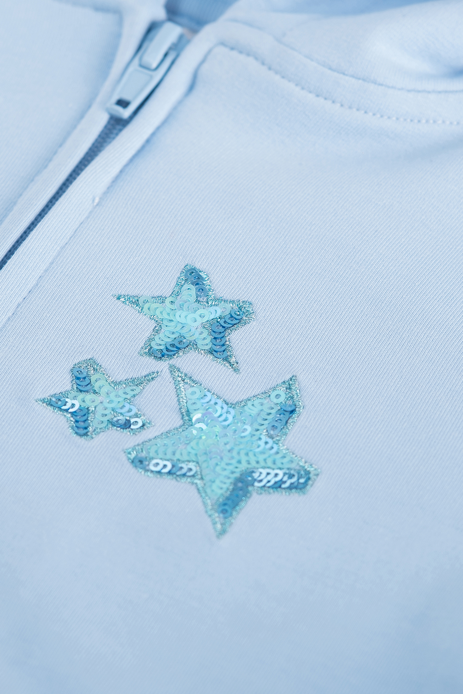 Meisjes vest blauw
