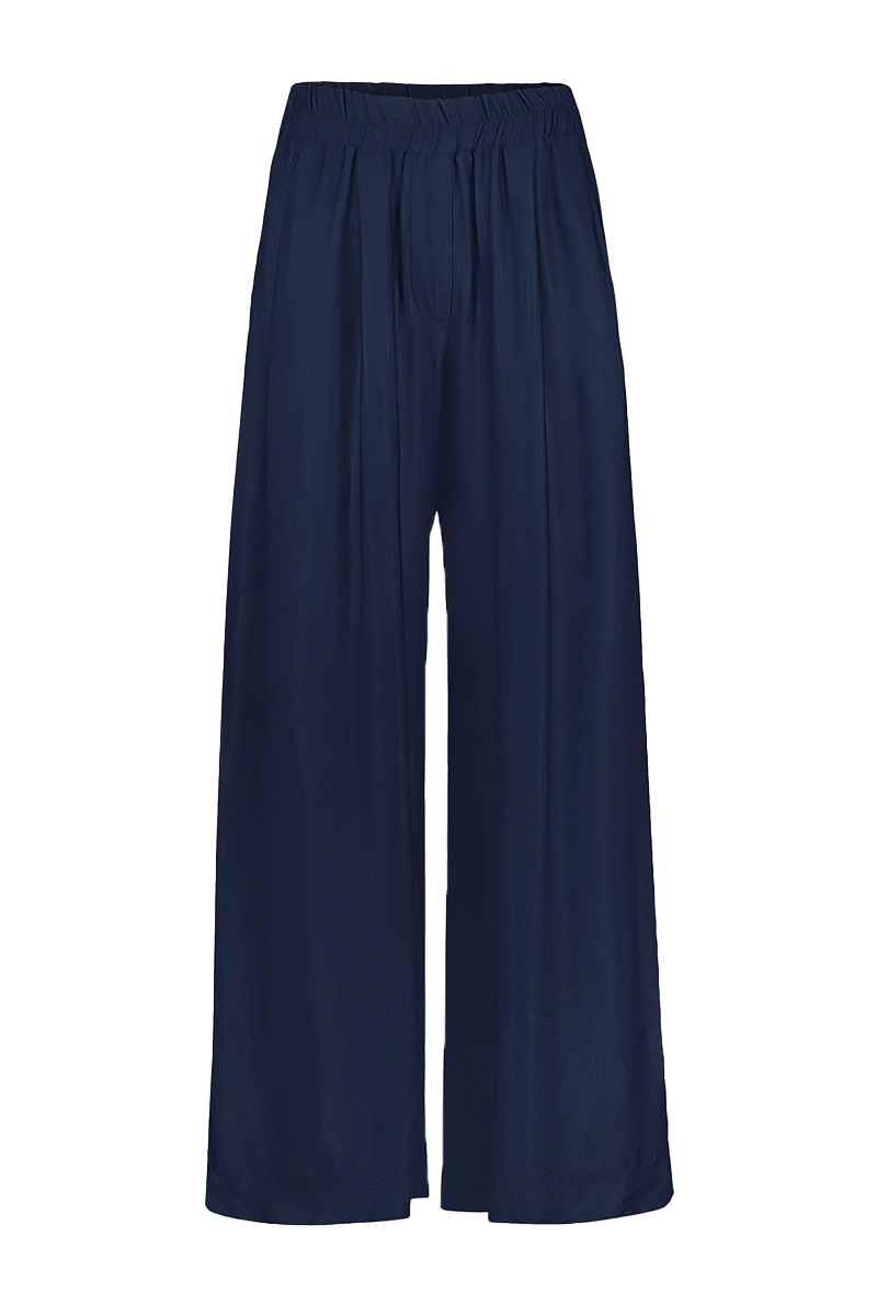 By Bar Benji gloss pant Blauw-1 1
