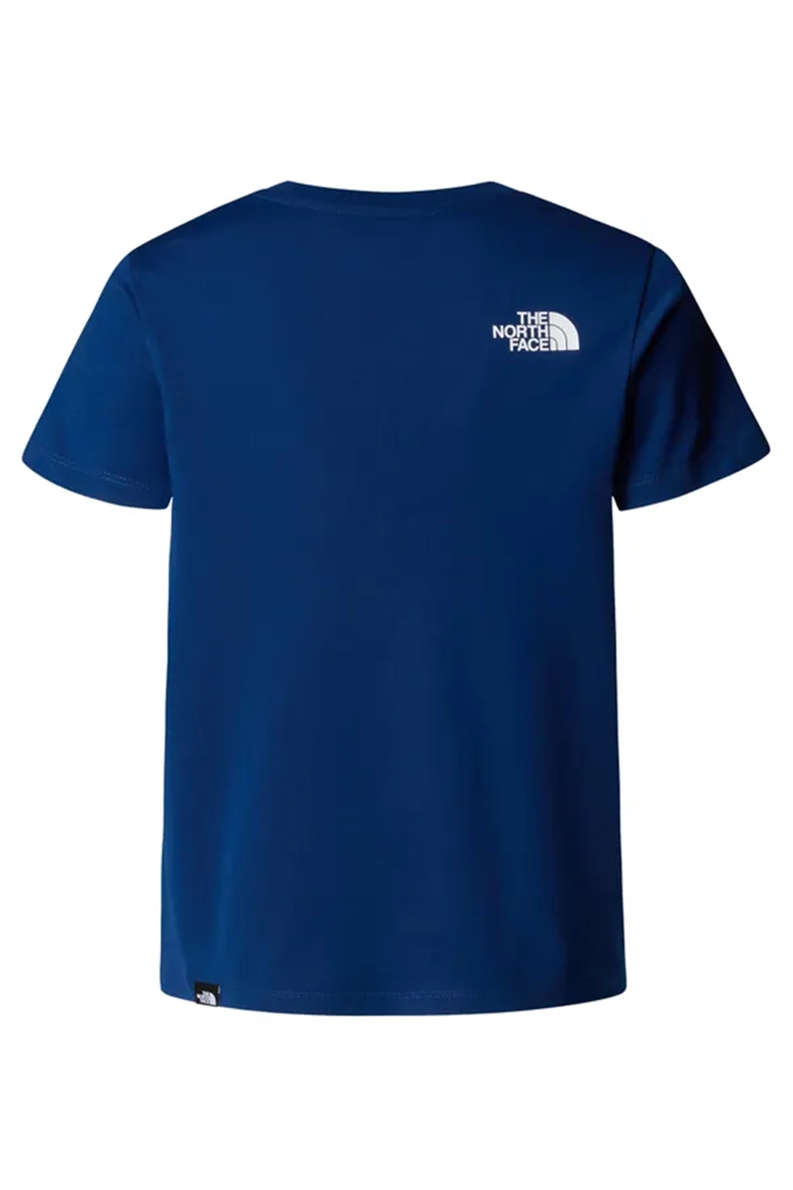 Casual jongens t-shirt km blauw
