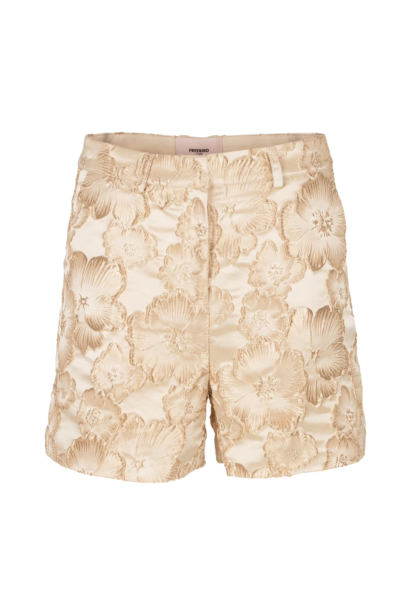 Dames short goud