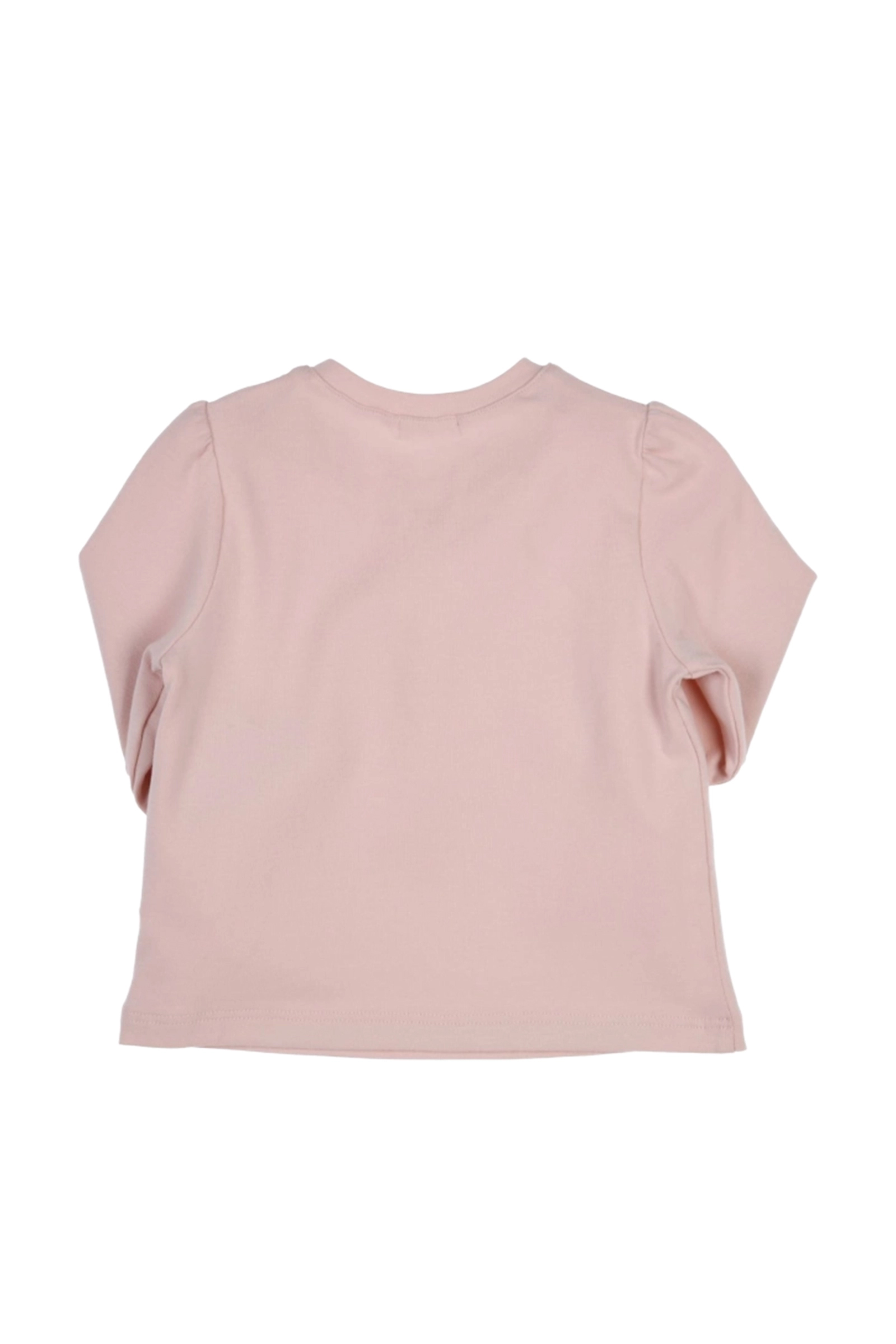 Baby t-shirt lange mouw paars
